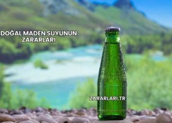 Doğal Maden Suyunun Zararları