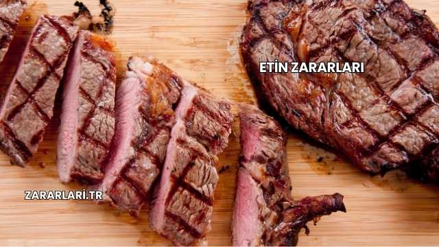 Etin Zararları
