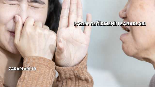 Fazla Geğirmenin Zararları