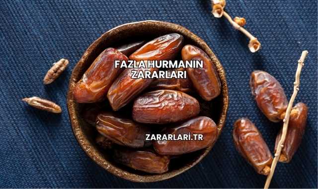 Fazla Hurmanın Zararları