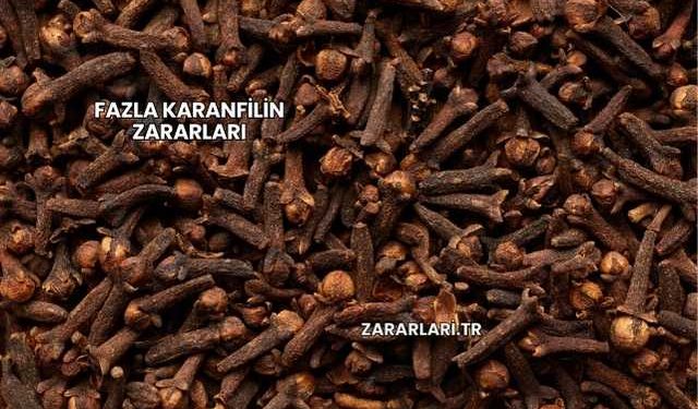 Fazla Karanfilin Zararları