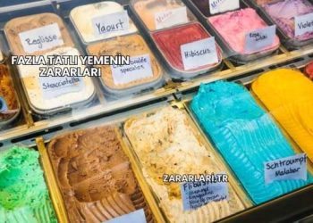 Fazla Tatlı Yemenin Zararları