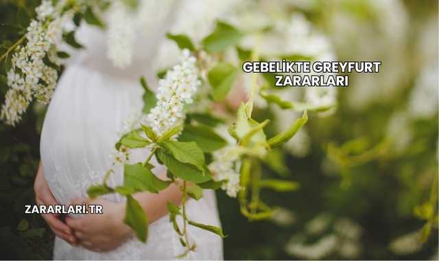 Gebelikte Greyfurt Zararları