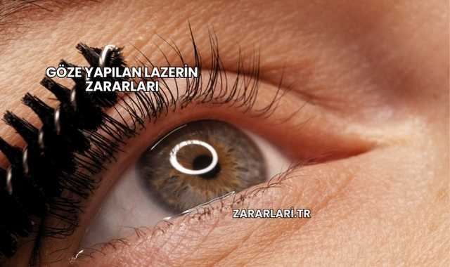 Göze Yapılan Lazerin Zararları