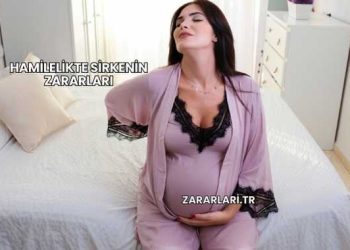 Hamilelikte Sirkenin Zararları