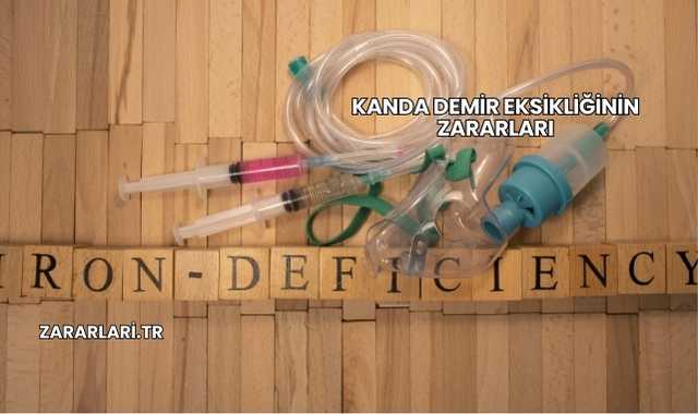Kanda Demir Eksikliğinin Zararları