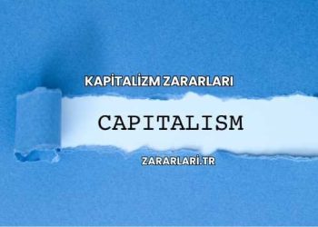 Kapitalizm Zararları