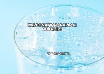 Karbonatın Zararları Nelerdir?