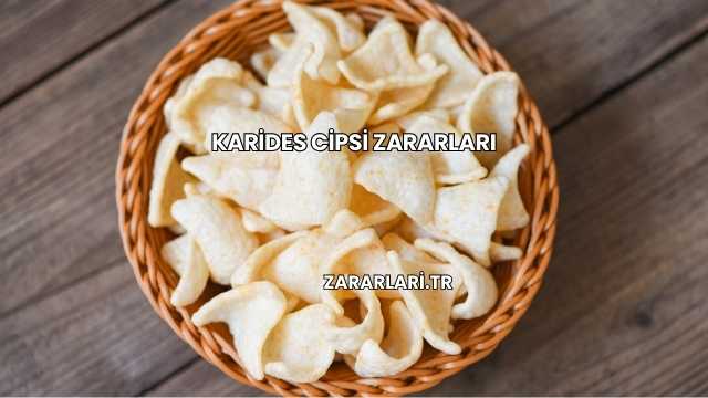 Karides Cipsi Zararları