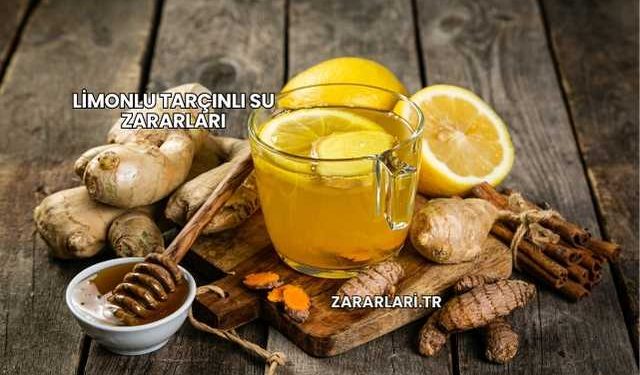 Limonlu Tarçınlı Su Zararları