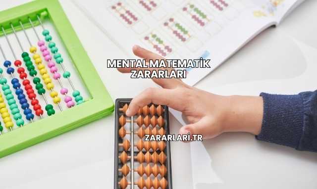 Mental Matematik Zararları