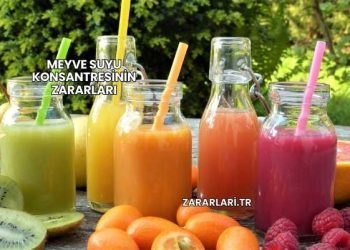 Meyve Suyu Konsantresinin Zararları