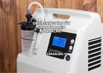 Oksijenli Su İle Tüy Sarartmanın Zararları