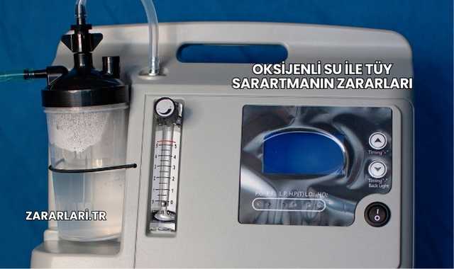 Oksijenli Su İle Tüy Sarartmanın Zararları