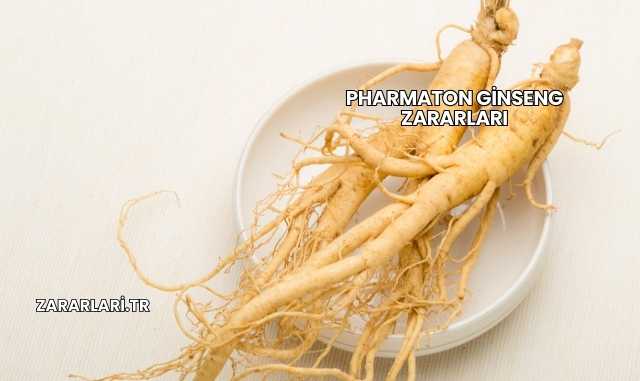 Pharmaton Ginseng Zararları
