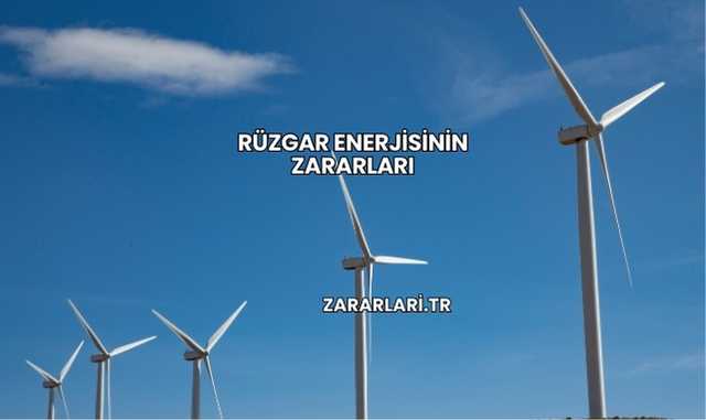 Rüzgar Enerjisinin Zararları