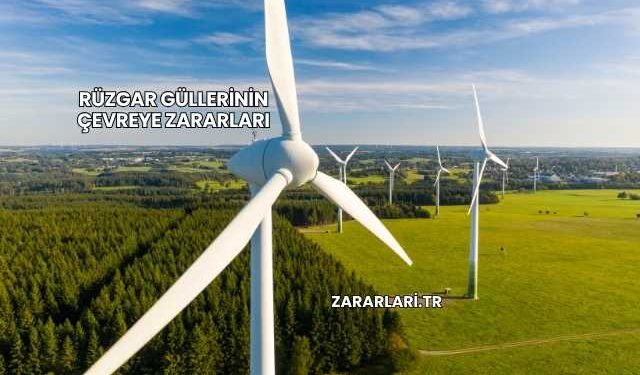 Rüzgar Güllerinin Çevreye Zararları