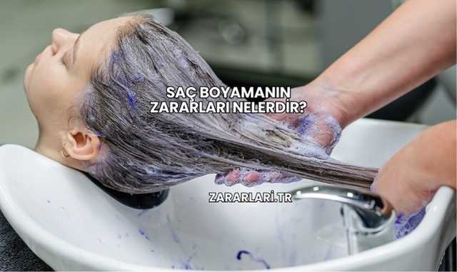 Saç Boyamanın Zararları Nelerdir?