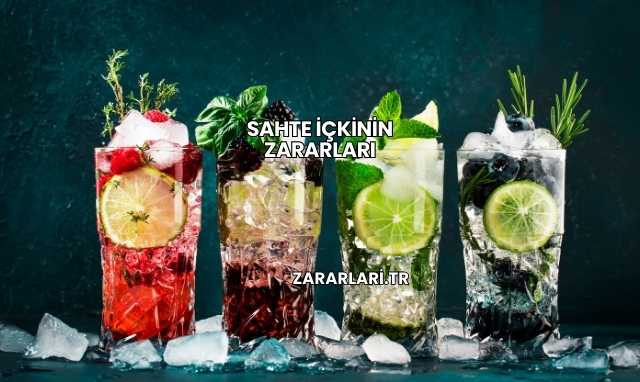 Sahte İçkinin Zararları
