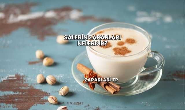 Salebin Zararları Nelerdir?