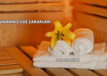 Saunanın Cilde Zararları