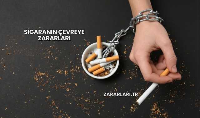 Sigaranın Çevreye Zararları