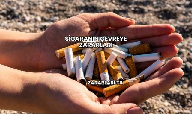 Sigaranın Çevreye Zararları