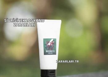 Sivrisinek Losyonu Zararları