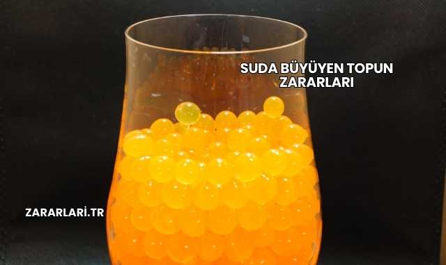 Suda Büyüyen Topun Zararları