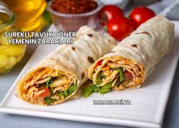 Sürekli Tavuk Döner Yemenin Zararları