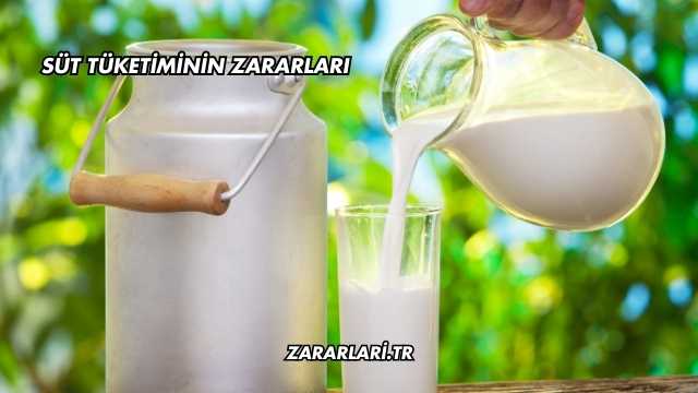 Süt Tüketiminin Zararları