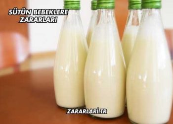 Sütün Bebeklere Zararları