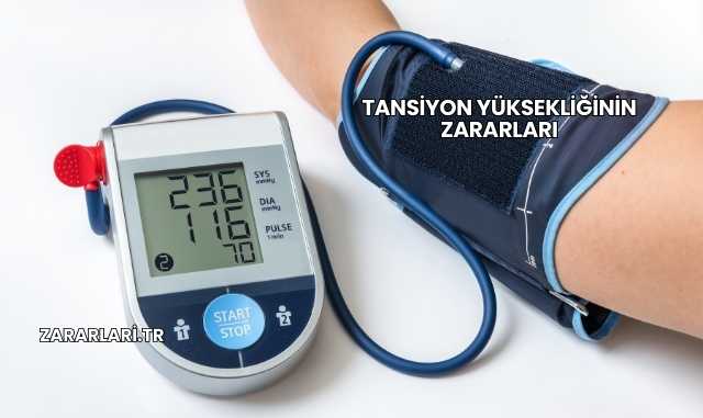 Tansiyon Yüksekliğinin Zararları