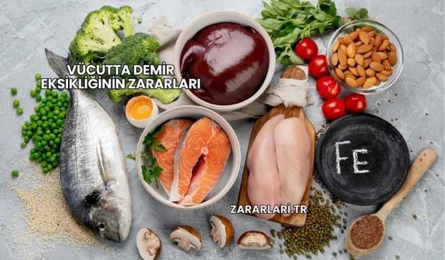 Vücutta Demir Eksikliğinin Zararları