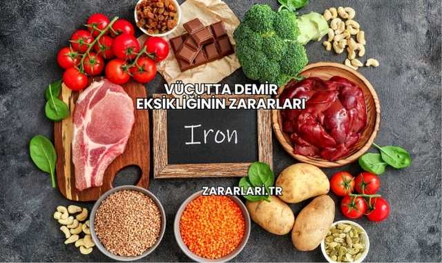 Vücutta Demir Eksikliğinin Zararları