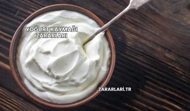 Yoğurt Kaymağı Zararları