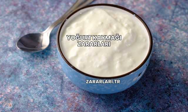 Yoğurt Kaymağı Zararları