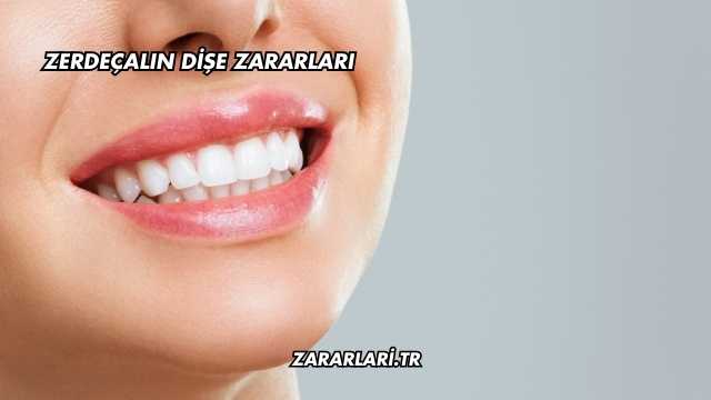 Zerdeçalın Dişe Zararları
