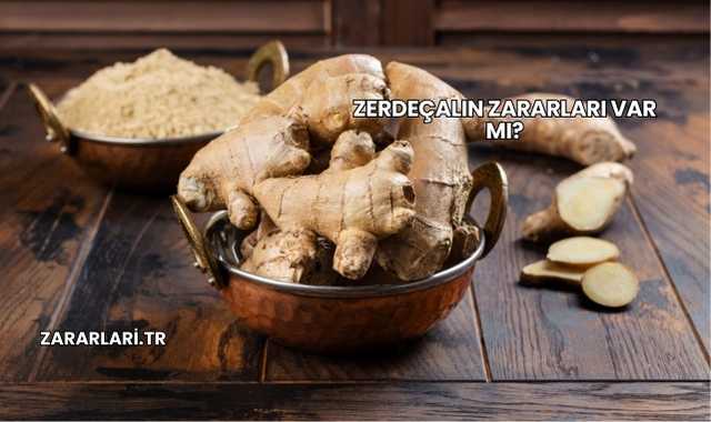 Zerdeçalın Zararları Var mı?
