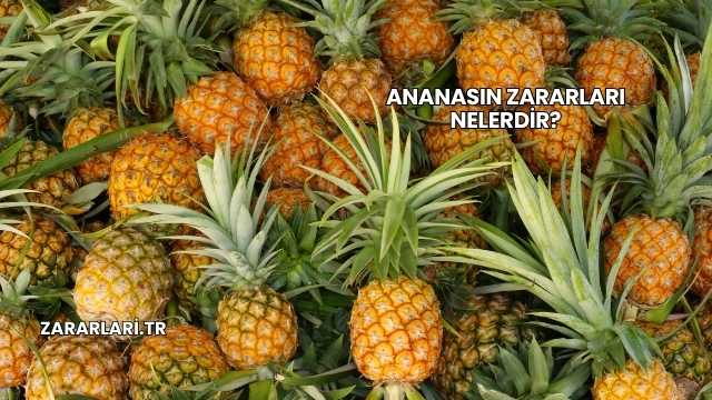 Ananasın Zararları Nelerdir?