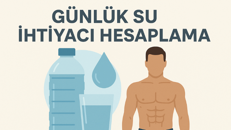 Günlük Su İhtiyacı Hesaplama