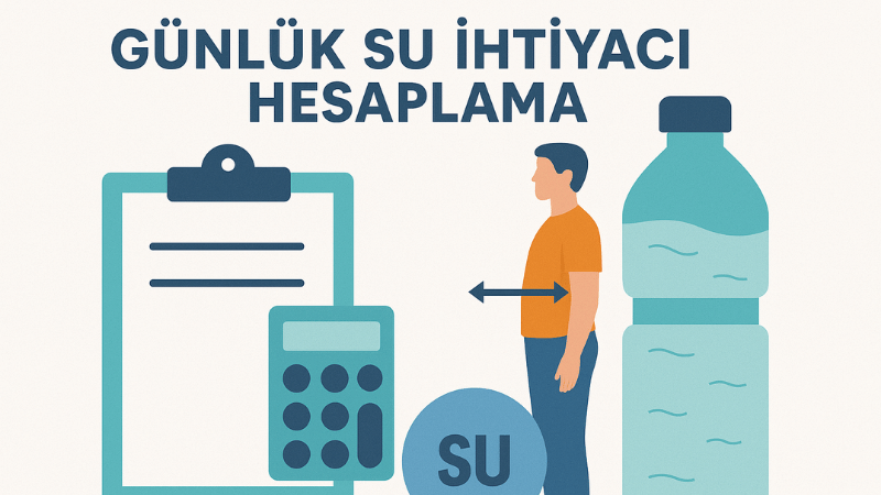 Günlük Su İhtiyacı Hesaplama