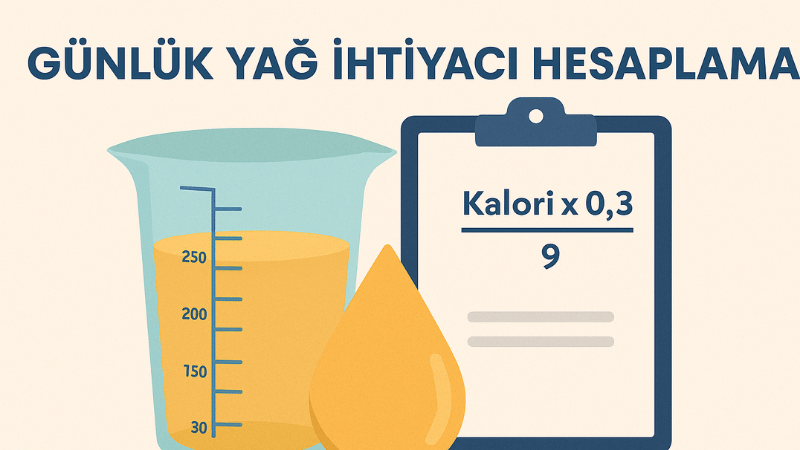 Günlük Yağ İhtiyacı Hesaplama