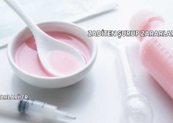 Zaditen Şurup Zararları