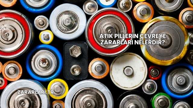 Atık Pillerin Çevreye Zararları Nelerdir?