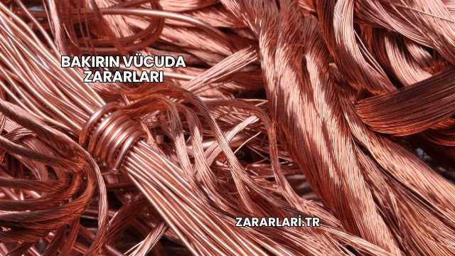 Bakırın Vücuda Zararları