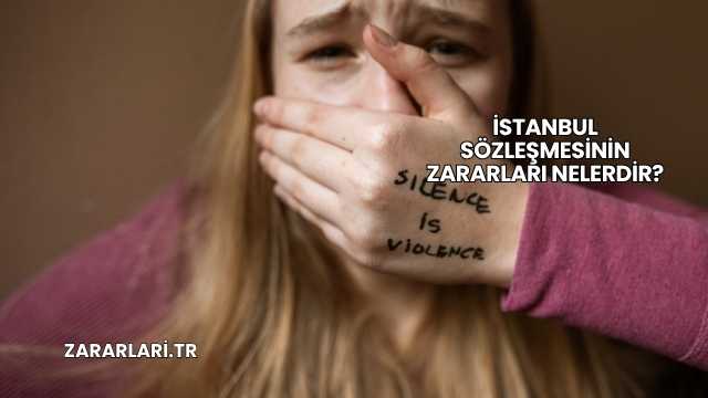 İstanbul Sözleşmesinin Zararları Nelerdir?