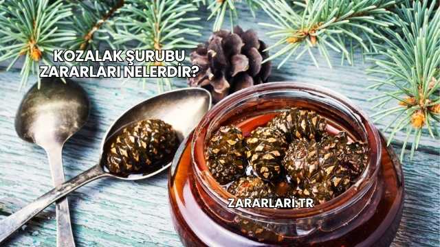 Kozalak Şurubu Zararları Nelerdir?