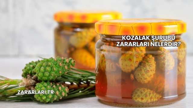 Kozalak Şurubu Zararları Nelerdir?