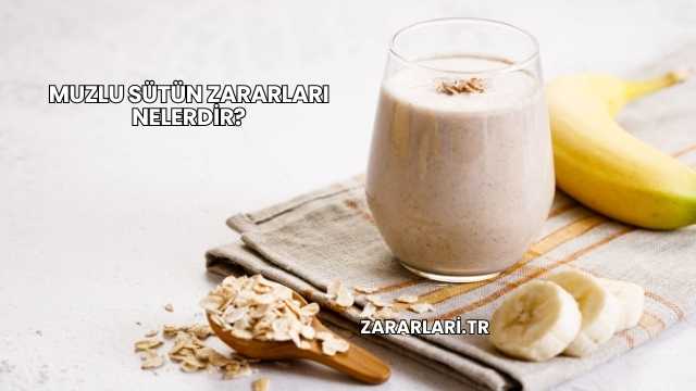 Muzlu Sütün Zararları Nelerdir?